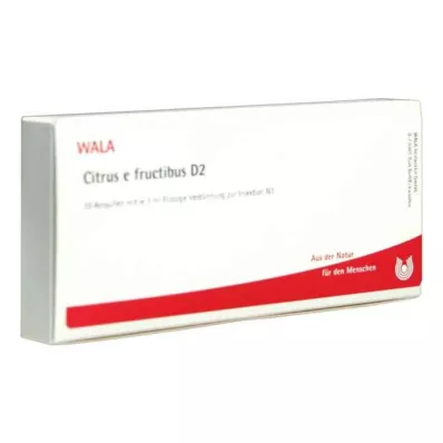 CITRUS E FRUCTIBUS D 2 ampulas, 10X1 ml CITRUS E FRUCTIBUS D 2 ampulas, 10X1 ml