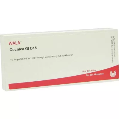 COCHLEA GL D 15 ampulas, 10X1 ml COCHLEA GL D 15 ampulas, 10X1 ml