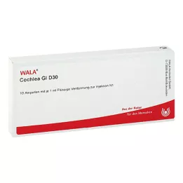 COCHLEA GL D 30 ampulas, 10X1 ml