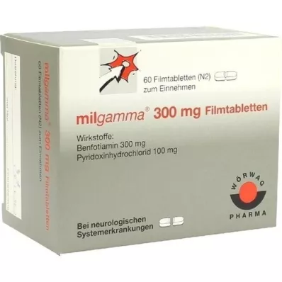 MILGAMMA 300 mg apvalkotās tabletes, 60 gab