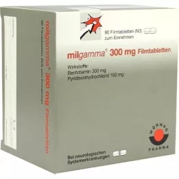 MILGAMMA 300 mg apvalkotās tabletes, 90 gab
