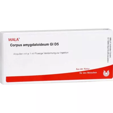CORPUS AMYGDALOIDEUM GL D 5 ampulas, 10X1 ml CORPUS AMYGDALOIDEUM GL D 5 ampulas, 10X1 ml