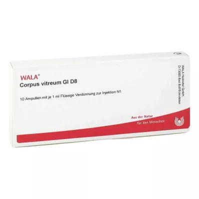 CORPUS VITREUM GL D 8 ampulas, 10X1 ml CORPUS VITREUM GL D 8 ampulas, 10X1 ml