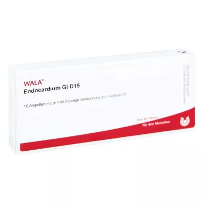 ENDOCARDIUM GL D 15 ampulas, 10X1 ml
