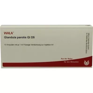 GLANDULA PAROTIS GL D 5 ampulas, 10X1 ml