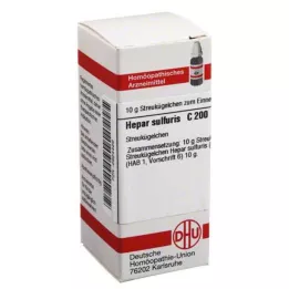 HEPAR SULFURIS C 200 bumbiņas, 10 g