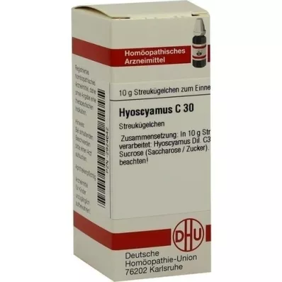 HYOSCYAMUS C 30 bumbiņas, 10 g
