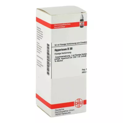 HYPERICUM D 30 atšķaidījums, 50 ml