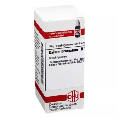 KALIUM BROMATUM D 12 bumbiņas, 10 g