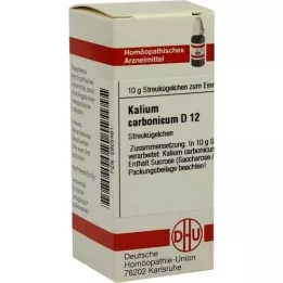 KALIUM CARBONICUM D 12 bumbiņas, 10 g