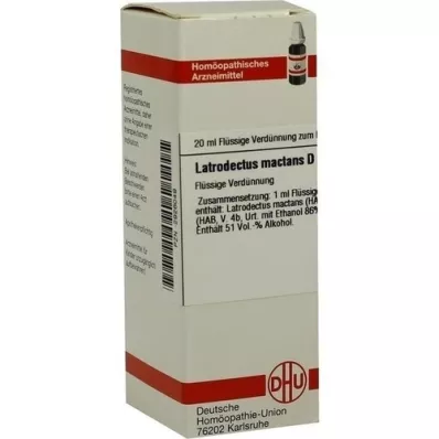 LATRODECTUS mactans D 12 atšķaidījums, 20 ml