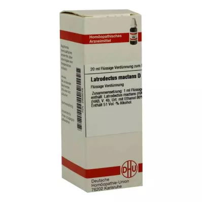 LATRODECTUS mactans D 12 atšķaidījums, 20 ml