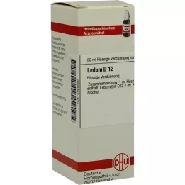 LEDUM D 12 atšķaidījums, 20 ml