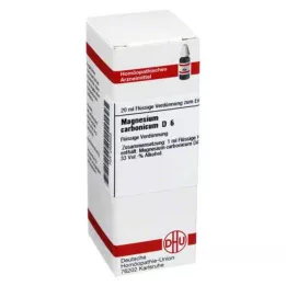 MAGNESIUM CARBONICUM D 6 atšķaidījums, 20 ml