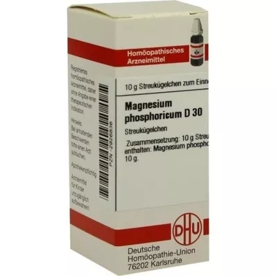 MAGNESIUM PHOSPHORICUM D 30 bumbiņas, 10 g