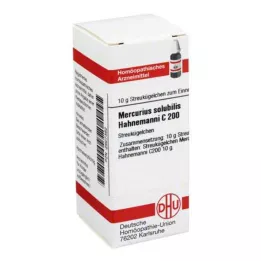 MERCURIUS SOLUBILIS Hahnemanni C 200 globuļu, 10 g