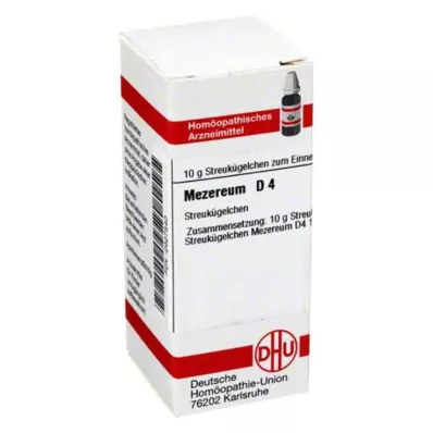 MEZEREUM D 4 globules, 10 g MEZEREUM D 4 globules, 10 g