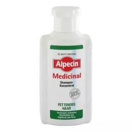 ALPECIN MED.Šampūna koncentrāts taukainiem matiem, 200 ml