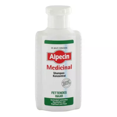 ALPECIN MED.Šampūna koncentrāts taukainiem matiem, 200 ml ALPECIN MED.Šampūna koncentrāts taukainiem matiem, 200 ml