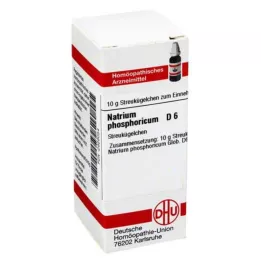 NATRIUM PHOSPHORICUM D 6 lodītes, 10 g