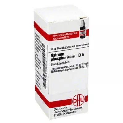 NATRIUM PHOSPHORICUM D 6 lodītes, 10 g NATRIUM PHOSPHORICUM D 6 lodītes, 10 g