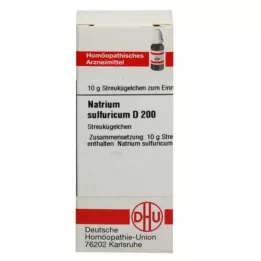 NATRIUM SULFURICUM C 200 bumbiņas, 10 g