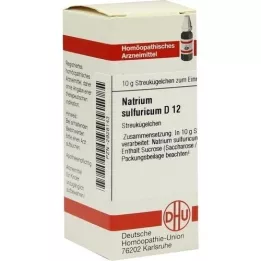 NATRIUM SULFURICUM D 12 bumbiņas, 10 g