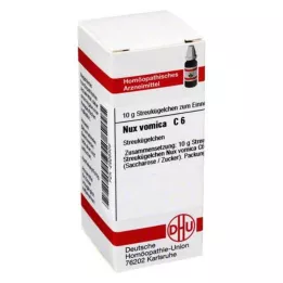 NUX VOMICA C 6 lodītes, 10 g