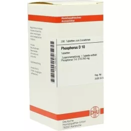 PHOSPHORUS D 10 tabletes, 200 kapsulas