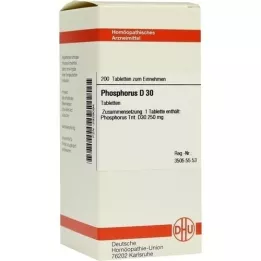 PHOSPHORUS D 30 tabletes, 200 kapsulas