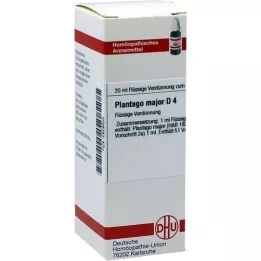 PLANTAGO MAJOR D 4 atšķaidījums, 20 ml