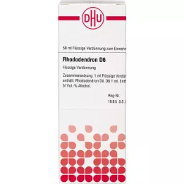 RHODODENDRON D 6 atšķaidījums, 50 ml