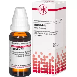 SABADILLA D 12 atšķaidījums, 20 ml