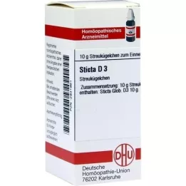 STICTA D 3 globules, 10 g