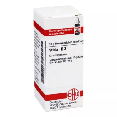 STICTA D 3 globules, 10 g STICTA D 3 globules, 10 g