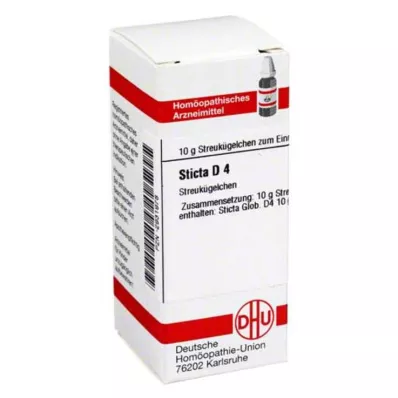 STICTA D 4 globules, 10 g STICTA D 4 globules, 10 g