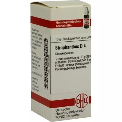 STROPHANTHUS D 4 globules, 10 g