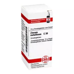 ZINCUM METALLICUM C 30 bumbiņas, 10 g
