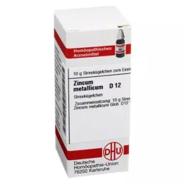 ZINCUM METALLICUM D 12 bumbiņas, 10 g