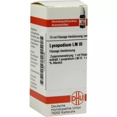 LYCOPODIUM LM III Atšķaidījums, 10 ml