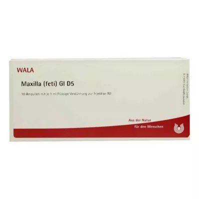 MAXILLA feti GL D 5 ampulas, 10X1 ml MAXILLA feti GL D 5 ampulas, 10X1 ml