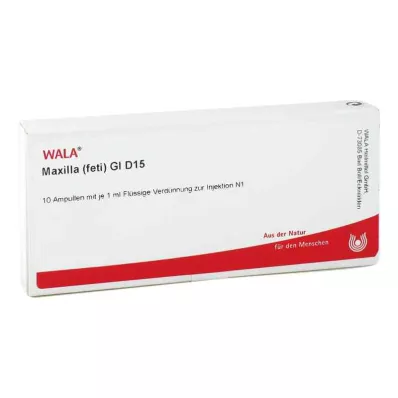 MAXILLA feti GL D 15 ampulas, 10X1 ml