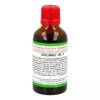 SOLUNAT Nr.2 pilieni, 50 ml