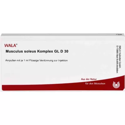 MUSCULUS SOLEUS Komplekss GL D 30 ampulas, 10X1 ml MUSCULUS SOLEUS Komplekss GL D 30 ampulas, 10X1 ml