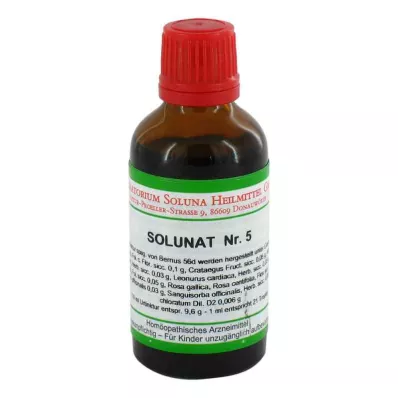 SOLUNAT Nr.5 pilieni, 50 ml SOLUNAT Nr.5 pilieni, 50 ml