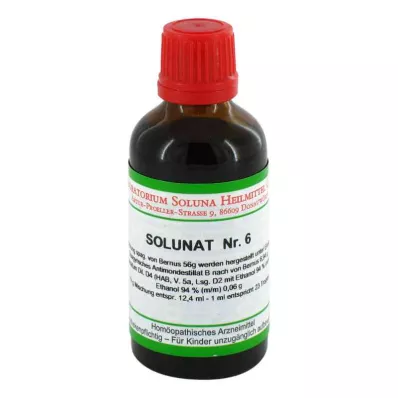 SOLUNAT Nr.6 pilieni, 50 ml