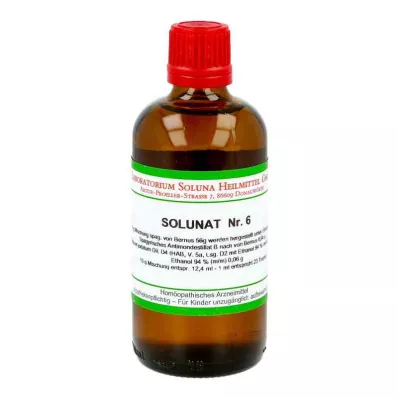 SOLUNAT Nr.6 pilieni, 100 ml