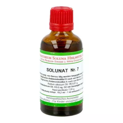 SOLUNAT Nr.7 pilieni, 50 ml