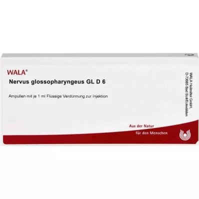 NERVUS GLOSSOPHARYNGEUS GL D 6 ampulas, 10X1 ml NERVUS GLOSSOPHARYNGEUS GL D 6 ampulas, 10X1 ml