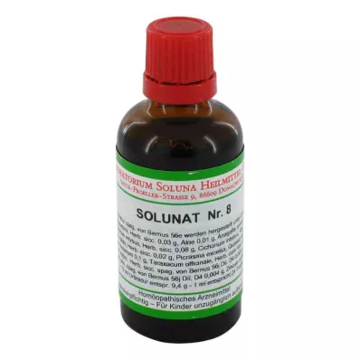 SOLUNAT Nr.8 pilieni, 50 ml